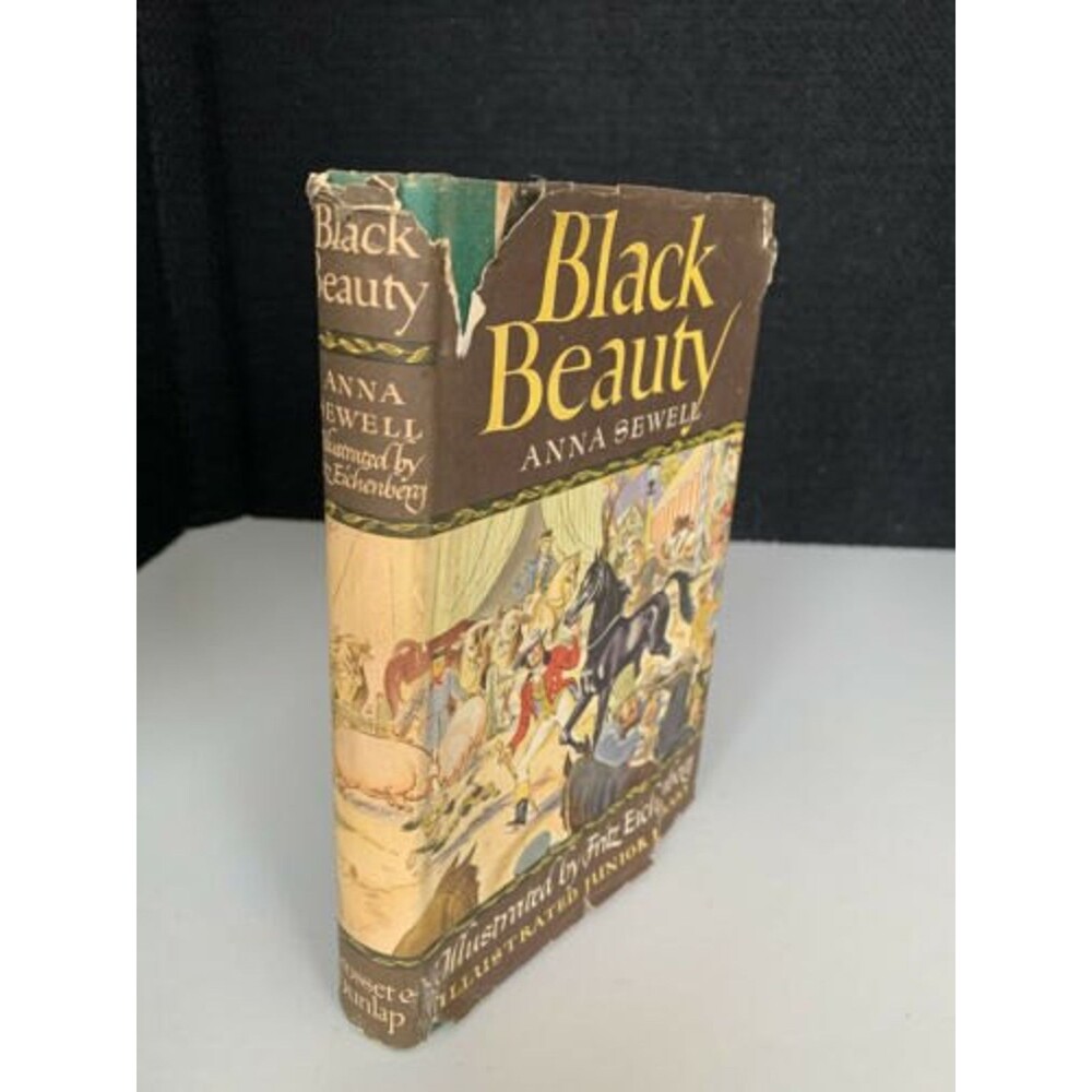 Vintage Book “Black Beauty” Anna Sewell 1945, Fritz Eichenberg Illustrations 1st